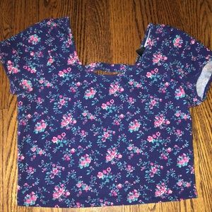 Floral Crop Top